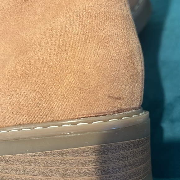 Suede Combat Boots - Picture 6 of 8